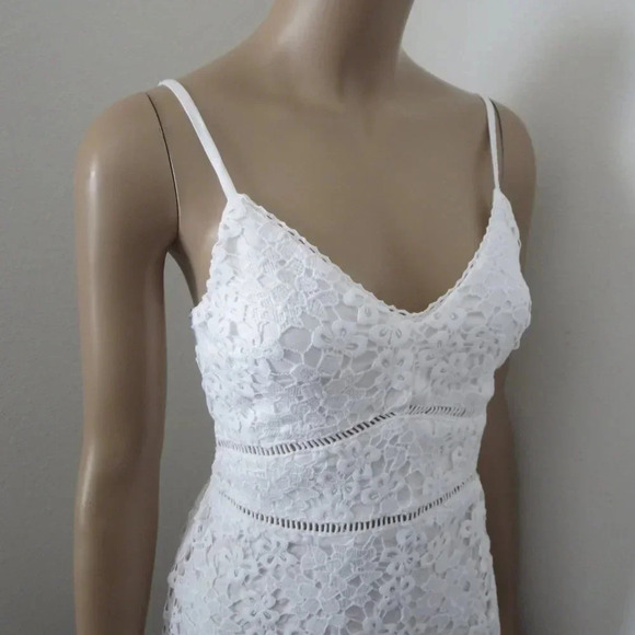 NWT Abercrombie & Fitch White Lace Dress XS S M - Picture 5 of 6